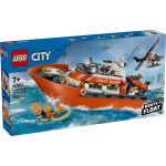 LEGO CITY BARCA DE SALVARE SI ELICOPTER ALE PAZEI DE COASTA 60504 SuperHeroes ToysZone