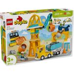 LEGO DUPLO SANTIER SI VEHICULE DE CONSTRUCTII 3 IN 1 10476 SuperHeroes ToysZone