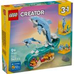 LEGO CREATOR ANIMALE MARINE DELFINI SUPERBI 31385 SuperHeroes ToysZone