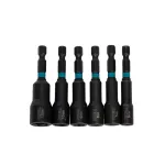 TOTAL - SET 6 CHEI -1/4" HEX - 65MM PowerTool TopQuality