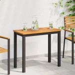 Placă de masă Maro 100 x 50 x 2 cm Lemn Solid de Acacia GartenMobel Dekor