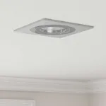 Spot 12 pcs Argintiu 9 x 9 x 2 cm Aluminiu GartenMobel Dekor