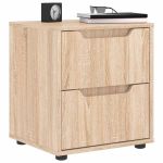 Noptiera "VISNES" Stejar Sonoma 45x40x50 cm Lemn prelucrat GartenMobel Dekor