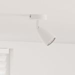 Spot de tavan Alb 25.5 x 8 x 16 cm Metal GartenMobel Dekor