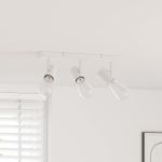 Spot de tavan Alb 38 x 6,5 x 11,5 cm Metal GartenMobel Dekor