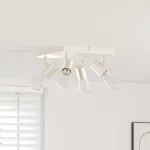 Spot de tavan Nichel 26,5 x 26 x 11,5 cm Metal GartenMobel Dekor