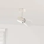 Spot de tavan Nichel 6,5 x 6 x 11,5 cm Metal GartenMobel Dekor