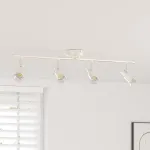 Spot de tavan Nichel 70 x 9 x 12,5 cm Oțel GartenMobel Dekor