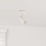 Spot de tavan Nichel 8 x 8 x 10,5 cm Oțel GartenMobel Dekor