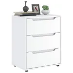 Bufetă „VISNES” alb 60x40x73 cm lemn prelucrat GartenMobel Dekor