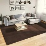 Covoare de zonă HUARTE Maro 340 x 240 cm Poliester GartenMobel Dekor
