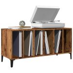 Dulap discuri, lemn vechi, 100x38x48 cm, lemn prelucrat GartenMobel Dekor