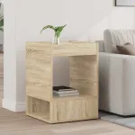 Masă laterală Stejar Sonoma 40 x 40 x 56 cm Lemn compozit GartenMobel Dekor