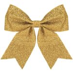 Funda decorativa pentru bradul de Craciun, 20x22cm, auriu Household NewTrend