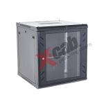 Cabinet metalic de perete 19", tip rack wallmount, 18U 600x600 mm, Xcab S Negru NewTechnology Media