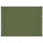 Prelata din polietilena impermeabila laminata, 120g/m2, 4x6m, verde Household NewTrend