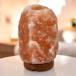 Lampa decorativa sare himalaya, suport lemn, 2-3 kg MultiMark GlobalProd
