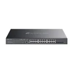 Switch 24 x RJ45 Gigabit PoE, 4 x SFP+ 10G, Buget PoE 384W, L2 Management, 1U - TP-Link Omada SG3428XMP SafetyGuard Surveillance