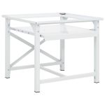 Suport mașină de spălat cu raft retractabil, alb GartenMobel Dekor