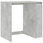 Dulap pentru mașina de spălat cu ușă Beton 87 x 60 x 89 cm GartenMobel Dekor