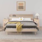 Noptiere, 2 buc., 40x35x61,5 cm, lemn masiv de pin GartenMobel Dekor