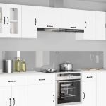 Spate de bucătărie 2 pcs Gri deschis 120 x 40 cm GartenMobel Dekor