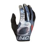 Manusi Ciclism O'Neal Mayhem Bones V.22 - L/9, Negru-Rosu Ultimate FactoryBikes