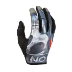 Manusi Ciclism O'Neal Mayhem Bones V.22 - L/9, Negru-Rosu Ultimate FactoryBikes