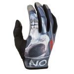 Manusi Ciclism O'Neal Mayhem Bones V.22 - M/8.5, Negru-Rosu Ultimate FactoryBikes