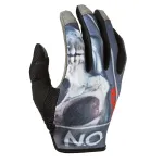 Manusi Ciclism O'Neal Mayhem Bones V.22 - XL/10, Negru-Rosu Ultimate FactoryBikes