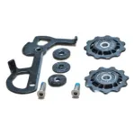 2010 X7 Rear Derailleur Cage Kit Short - Silver Ultimate FactoryBikes