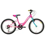 Bicicleta Copii DHS Modesty - 20 Inch, Roz Ultimate FactoryBikes