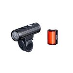 Set Lumini Bicicleta P2R LUMOIX 70 (USB) - Negru Ultimate FactoryBikes