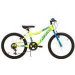 Bicicleta Copii DHS Plasma - 20 Inch, Galben Ultimate FactoryBikes
