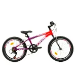 Bicicleta Copii Dhs Terrana 2023 - 20 Inch, Violet/Roz Ultimate FactoryBikes