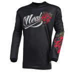 Bluza Ciclism Femei O'Neal Element Women Roses - L, Negru-Rosu Ultimate FactoryBikes