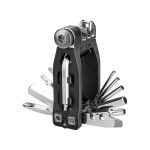 Set Scule Compacte Multifunctionale Ninja 16+, Negru-Argintiu Ultimate FactoryBikes