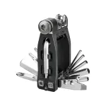 Set Scule Compacte Multifunctionale Ninja 16+, Negru-Argintiu Ultimate FactoryBikes