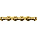 Lant Bicicleta KMC X12 Ti-N, 12 Viteze, 1/2 x 11/128 Inch, Auriu Ultimate FactoryBikes