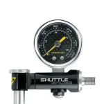 Manometru Analogic Bicicleta Topeak Shuttle TSUTG-02, Negru Ultimate FactoryBikes