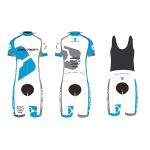 Costum Ciclism Devron, L, Alb Ultimate FactoryBikes