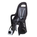 Scaun Bicicleta Copii Polisport Groovy FF - Negru/Gri Ultimate FactoryBikes