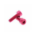 Suruburi Bidonas Cadru Fibrax Fcm3000 - M5 x 15 Mm, Rosu Ultimate FactoryBikes