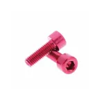 Suruburi Bidonas Cadru Fibrax Fcm3000 - M5 x 15 Mm, Rosu Ultimate FactoryBikes