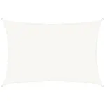 Pânză parasolar, alb, 4 x 5 m, HDPE, 160 g/m² GartenMobel Dekor