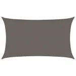 Pânză parasolar, antracit, 5x8 m, HDPE, 160 g/m² GartenMobel Dekor