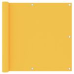 Paravan de balcon, galben, 90 x 600 cm, țesătură oxford GartenMobel Dekor