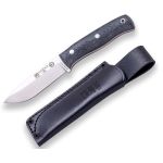 Cutit Joker BS9 Lynx, lama 10.5 cm otel inox, maner micarta, teaca piele OutsideGear Venture