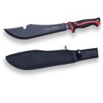 Maceta Joker Gran Chaco, lama inoxidabila 33 cm, cu dinti ferastrau si husa OutsideGear Venture