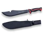 Maceta Joker Gran Chaco, lama inoxidabila 33 cm, cu dinti ferastrau si husa OutsideGear Venture